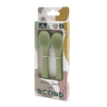 Cucchiaini in Silicone 2pz Fresh GREEN /confezione/